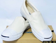 Converse Jack Purcell Slip On (size36-44) White