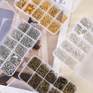 10 grid boxed lobster buckle / horse buckle / open single circle / 9 needle / ear hook / set of DIY 