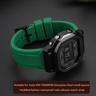 Modified Outdoor Silicone Watch Strap For Casio DW-H5600 DWH5600 Series 40th Anniversary Waterproof 