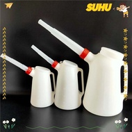SUHU Oil Measuring Jug, Plastic 1.2/2/3/4/5 Litre Spout Container Oiler, Universal with Pouring Oil 