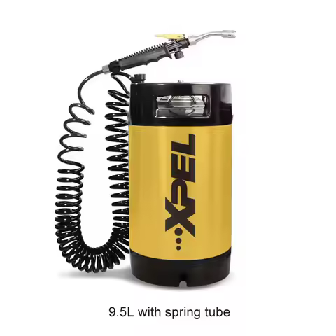 9.5L/19L Portable Stainless Steel Pressure Sprayer Tank High Pressure Window Tint Keg for Car PPF Fi