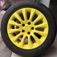 400ml สีสเปรย์ลอกได้ สีดำด้าน สีสเปรย์เป็นยางพ่นล้อแม็กซ์พ่นสีรถสีโรงงานใช้งานง่าย สีเปรย์เปลี่ยนสี 