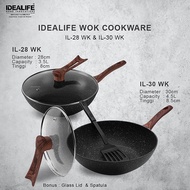 Idealife - Wok Cookware - Frying Pan
