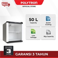 POLYTRON Showcase Mini 50 Liter SCH 51 Kulkas Portable