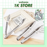 Ice tongs, hot food tongs, long-handled stainless steel tongs for safe hot food tongs