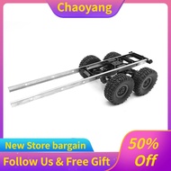 chaoyangmall ZJchao Oil Trailer Chassis Spare Tire Kit  for WPL 1/16 B36 B-36 B36K B36KIT Truck Car 
