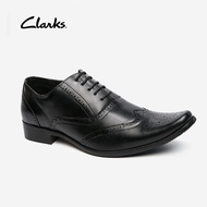 Clarks Men's Leather Lined Dress Oxfords Shoes รองเท้า Oxfords แต่งด้วยหนังผู้ชาย