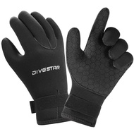 Wetsuit Gloves Neoprene Scuba Diving Gloves Surfing Gloves 3MM 5MM for Men Women Kids, Thermal Anti 