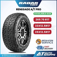 Radar Renegade AT Pro 17" Tyre 265 70 33 35 12.5 R17 4X4 4WD (1 Tire)