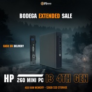 MINI PC HP 260/600 G2 i3|i5  4TH/6TH   GEN 4-8GB RAM 128GB SSD HDD W/ ADAPTER  REFURBISHED |pckingdom