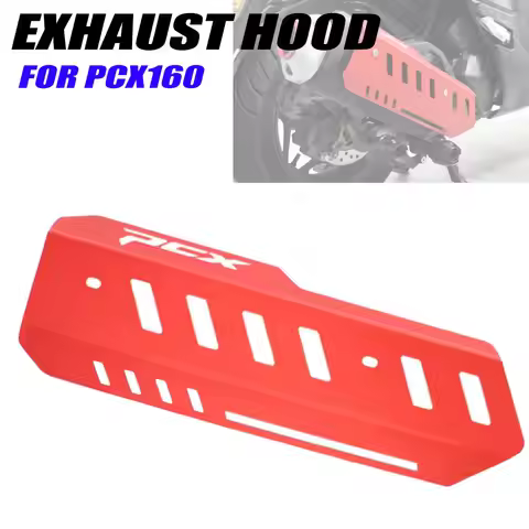 For HONDA PCX160 PCX125 PCX 160 125 2021- Motorcycle Accessories Exhaust Guard Exhaust Protector Sca