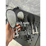 360 degree rotating water drop glasses