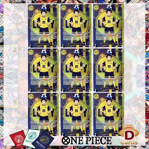 One Piece x BVB TCG Collaboration ST13-003 Monkey D. Luffy Cards Texture Full-Art Foil Cards high Qu