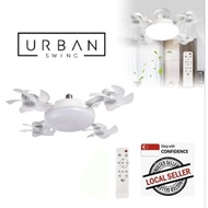 [Sg🇸🇬Stocks] E27 Drone Fan With LED Light Ceiling Fan - F4