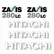 Sticker HITACHI ZAXIS 280LC Rc Excavator 1/14