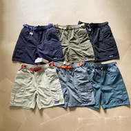 S71O Patagonia Men's Multi-Pocket Overalls Nylon Shorts Summer Couple Style Loose Five-point Pants