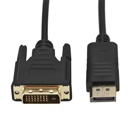 DP Display-port Displayport To DVI Cable 1.8M DP To DVI Adapter Cable Converter Displayport In To DV