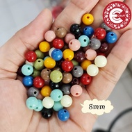 ACRYLIC BEADS ROUND BEADS 8MM 10MM 12MM