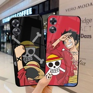 Softcase Glass OPPO A17 [SK232] Casing Oppo A17