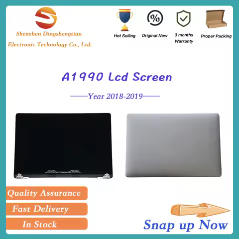 Replacement For Macbook Pro Retina 15 inch A1990 LCD Screen Assembly Dispaly Space Gray And Silver 2