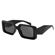 Rectangle Sunglasses for Women Men- Trendy Shades Retro Square glasses Fashion 90s Eyewear