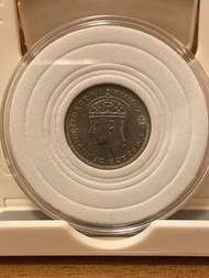 香港 1939年 英皇喬治六世 H 壹毫（一毫 Ten Cents）超强原光  AU 品相 ~