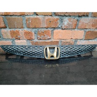 GOLD EMBLEM GENUINE JAPAN ORIGINAL JDM Honda Jazz Fit GD3 Front Radiator Grill Grille Mask Sarong