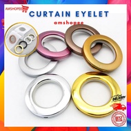 Curtain Eyelet Ring Langsir Cincin Tebuk Lubang Rod Curtain Eyelet Murah Ready Stok Malaysia