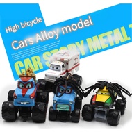 1:55 Disney Pixar Cars Big Feet Long Hair Mater Ambulance Car Toys Lightning McQueen Metal Diecast C