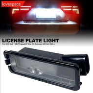 LOVESPACE 1/2Pcs Car LED License Plate Light For VW Golf 7 MK7 Passat B7 Eos CC Scirocco 35D 943 021