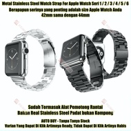 Stainless Steel Metal Strap For Apple Watch 42Mm/44Mm