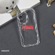 Clear Melting Wavy Case Samsung S25 Fe Samsung S25 Samsung S25 Plus Samsung S25 Ultra