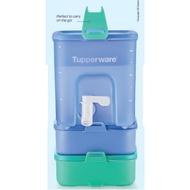 Tupperware Click To Go Beverage Dispenser 3.1L (1) with Click To Go Rect 900ML(2) K9