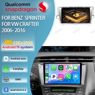 Car Radio Android 15 For Toyota Prius XW30 2009 - 2015 Wireless Carplay Auto Stereo DVD Qualcomm Vie
