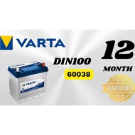 (Installation Included)Car Battery Bateri Kereta  DIN 100 | 60044 VARTA Car Battery  - Bateri  Merce