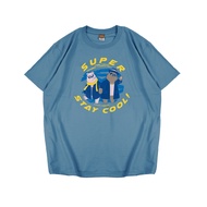 J Press เสื้อยืดคอกลม แขนสั้น พิมพ์ลายการ์ตูน (J.Press X Tiga) No.8552 จำนวน 1 ตัว/แพ็ค