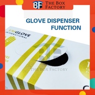 Glove Box Dispenser Packaging Box Empty Foldable Empty Paper Box For Glove Packaging