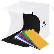 PULUZ PU5022 雙LED迷你手提攝影棚套裝 | 配備6款EVA背景 | 內置LED燈/USB電纜