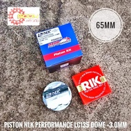 LC135 PISTON NLK PERFORMANCE FORGED PISTON RIK PISTON RING 65MM 68MM 70MM 72MM