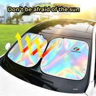 Perodua Car Sunshade Front Windshield Heat Sunshade Foldable Anti UV Rays Sun Visor Protector for Pe