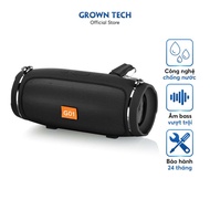 Loa bluetooth nghe nhạc mini GrownTech charge 4+ mini bass tốt có dây đeo cầm Tay Nhỏ Gọn Để Bàn Dùn