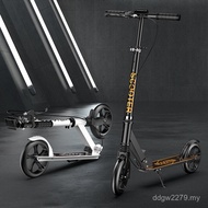 Foldable Adult with Shock Absorption Children scooter Foreign Trade Youth scooter Two-Wheel Single-L