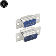 Db9 Male soldering connector/solder 9pin connector