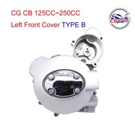 【big-discount】 Engine Magnetor Sprocket Side Cover 125cc 150cc 200cc 250 For Honda Cg Cb Dirt Pit Bi