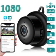 ⚠️迷你 Wifi 網路攝影機高清 1080P 無線室內攝影機夜視兩路音訊運動偵測嬰兒監視器 V380