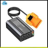 Power Station Generator 300W Car Power Inverter for Li-Ion Battery Outdoor Inverter Type-C PD65W USB