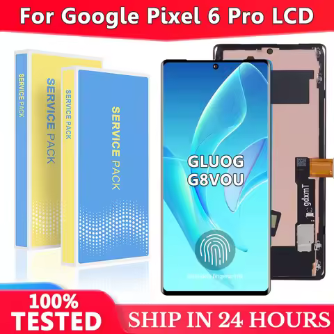 OLED For Google Pixel 6 Pro GLUOG, G8VOU LCD Display Touch Digitizer For Google Pixel6 Pro Display R
