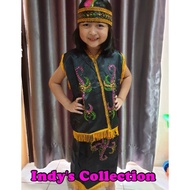 Sewa Black dayak Custom Clothes For Girls