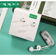 Oppo MH135 3.5mm Earphone Oppo Reno 4 Pro 5 5F 6 6Z 7Z A97 A96 A95 A94 A76 A77 A78 A54 A57 A31 A16 A53 A5S A3S Studio Headset With Headphone Earbuds 3.5mm Plug super Basis Handfree Earbuds Earpods