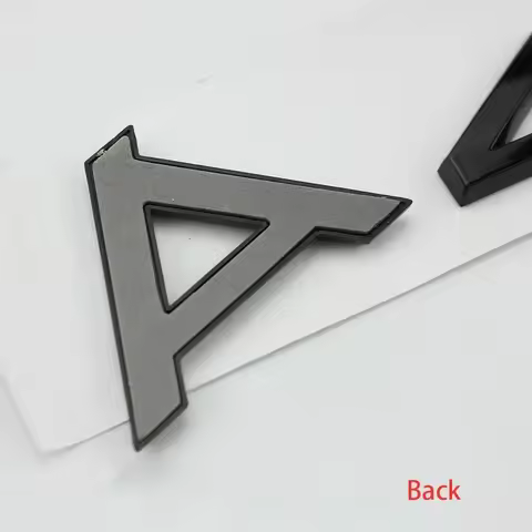 Car Trunk sticker 3D ABS glossy black 2.0 2.5 3.0 4.0 5.0tdi 30 35 40 45 50 55 TDI for Audi A1 A3 A4